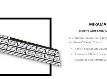 Terreno / Lote , Progreso · Lotes de Inversión Miramar Chicxulub Puerto