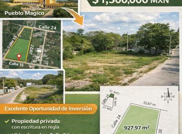 Terreno / Lote , Izamal · Terreno en Venta de Propiedad Privada, Ubicado en Izamal, Yucatán, Pueblo Mágico