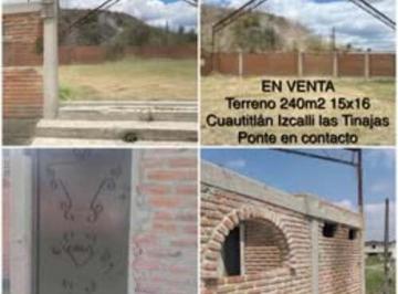 Terreno / Lote , Cuautitlán Izcalli · Terreno Semi Construido con Baño y Cisterna