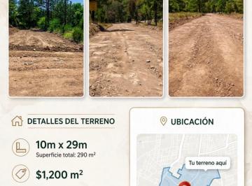 Terreno / Lote 290m² Venta Pueblo Santa Anita Huiloac · Terreno en Venta