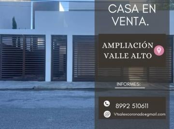 Casa de 3 habitaciones, Reynosa · Casa en Venta 4 Recámaras