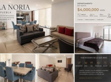 Departamento de 3 habitaciones, Puebla · Departamento Moderno, Iluminado y Listo Para Habitar en Puebla