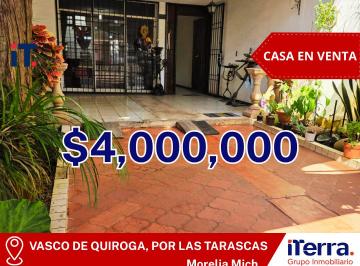 Casa de 3 habitaciones, Morelia · Casa en Venta en Colonia Vasco de Quiroga Morelia Michoacán