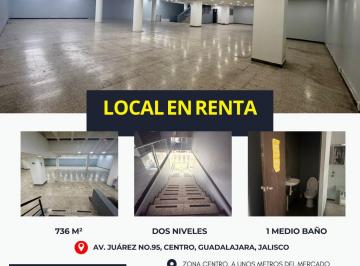 Local comercial , Guadalajara · Local en Renta en Av Juárez, Centro Gdl, 736 m²