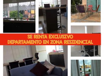 Departamento de 3 habitaciones, Naucalpan de Juárez · Renta Departamento Amueblado a Minutos de Lomas Verdes