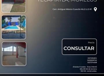 Casa de 3 habitaciones, Yecapixtla · Hermosa Casa de Campo