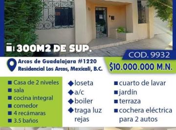 Casa de 4 habitaciones, Mexicali · Se Vende Casa Residencial Los Arcos