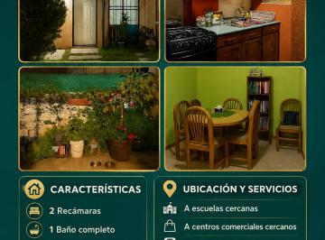 Casa de 2 habitaciones, Ecatepec de Morelos · Venta de Casa
