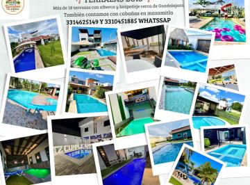 Quinta de 2 habitaciones, Guadalajara · Terrazas con Alberca y Hospedaje