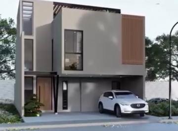 Casa de 3 habitaciones, Cuautlancingo · En Venta Casa de 3 Niveles Estilo Minimalista y Moderno