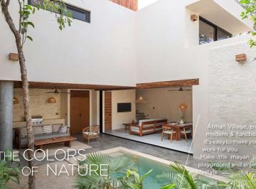 Villa de 2 habitaciones, Tulum · Luxury Villa - Atman Residences - 10% Comisión Si Eres Broker!