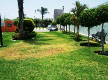 area verde en el condominio privado · Rento Casa Amueblada 3 Recamaras