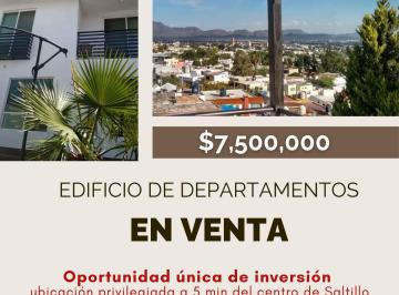 Edificio de 9 habitaciones, Saltillo · Edificio de 9 Departamentos Rentados Super Precio