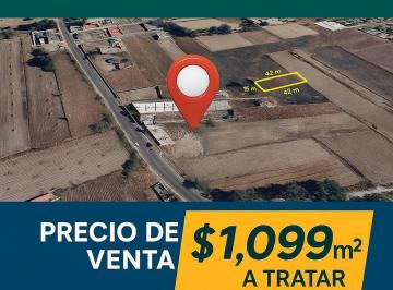 Terreno / Lote , Tepeyanco · Terreno en Venta 630 m² — San Cosme Atlamaxac, Tepeyanco, Tlaxcala