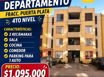 Departamento de 2 habitaciones, Tijuana · Departamento en Puerta Plata – 4º Nivel