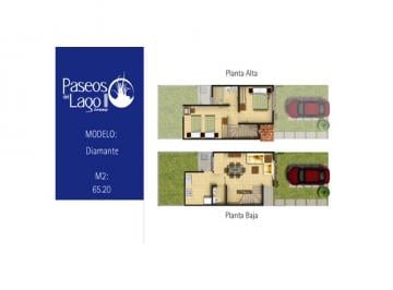 Casa de 2 habitaciones, Zumpango · Renta Casa Diamante m²