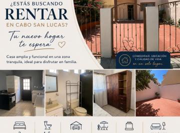Casa de 3 habitaciones, Los Cabos · Casa Amueblada Ó Sin Amueblar a 3 Cuadras Issste y Uabcs