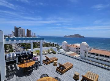 Departamento de 2 habitaciones, Mazatlán · Departamento Amueblado con Vista Al Mar. Zona Dorada