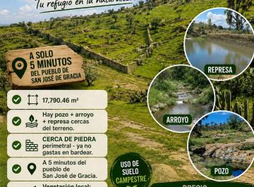 Terreno / Lote , San José de Gracia · Oportunidad de Cabaña