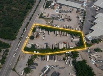 Terreno comercial , Apodaca · Terreno Comercial de 6,300 m² en Esquina con Doble Frente Sobre Carretera Santa