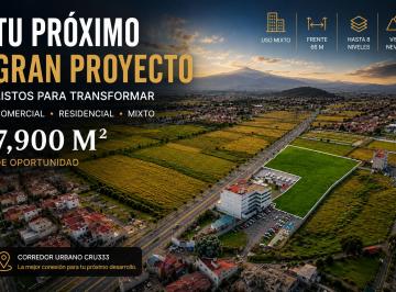 Terreno comercial , Metepec · Inversión Patrimonial