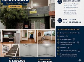 Casa de 3 habitaciones, Guadalupe · Oportunidad Dos Ríos | Abajo de Avalúo