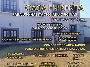 Casa en condominio de 3 habitaciones, Puebla · Casa con Acceso a Periférico