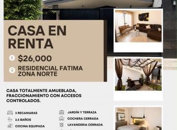 Casa de 3 habitaciones, Saltillo · Casa en Renta