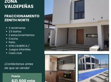 Casa en condominio de 3 habitaciones, Zapopan · Hermosa Casa Nueva en Valdepeñas