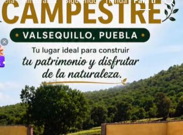 Terreno / Lote , Tzicatlacoyan · Lote Campestre con Vista Al Lago de Valsequillo