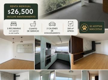 Departamento de 3 habitaciones, Querétaro · Town House con Hermosa Vista a Los Arcos