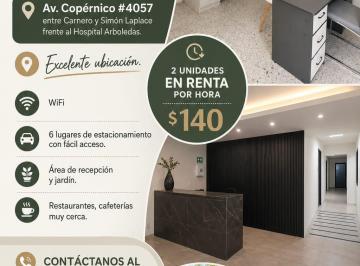 Consultorio de 1 habitación, Zapopan · Consultorios Nuevos Frente Al Hospital Arboledas