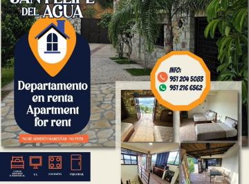 Departamento de 1 habitación, Oaxaca de Juárez · Rento Departamento