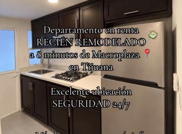 Departamento de 2 habitaciones, Tijuana · Departamento Semiamueblado a 8 Min de Macroplaza