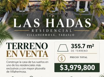 Terreno / Lote 3557ha Venta Las Hadas · Venta de Terreno Residencial Las Hadas
