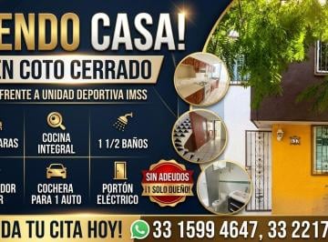 Casa en condominio de 3 habitaciones, Zapopan · ¡Casa en Venta en Villas del Ixtépete!