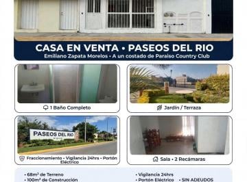 Casa de 2 habitaciones, Emiliano Zapata · Casa en Venta Ideal Para Vivir o Invertir