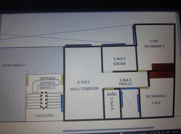 REVISE MEDIDAS QUE SE ADAPTEN A LO QUE BUSCA · Departamento Amplio/iluminado/tranquilo
