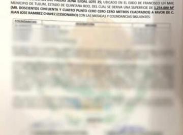 Terreno / Lote en Venta Francisco Uh-May · "Terreno en Venta, Mil Doscientos Cincuenta y Cuatro m Cuadrados, Francisco