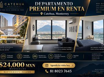Departamento de 2 habitaciones, Monterrey · Departamento Ejecutivo – Ubicación Premium en Monterrey