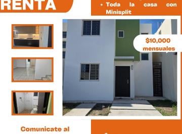 Casa de 3 habitaciones, Culiacán · Renta Casa Zona Norte