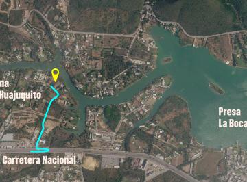 En El Huajuquito, Santiago, Nuevo León, este terreno plano de 2,106 m² reúne tre · Terreno con Acceso a La Presa de La Boca | El Huajuquito, Santiago, N. L.