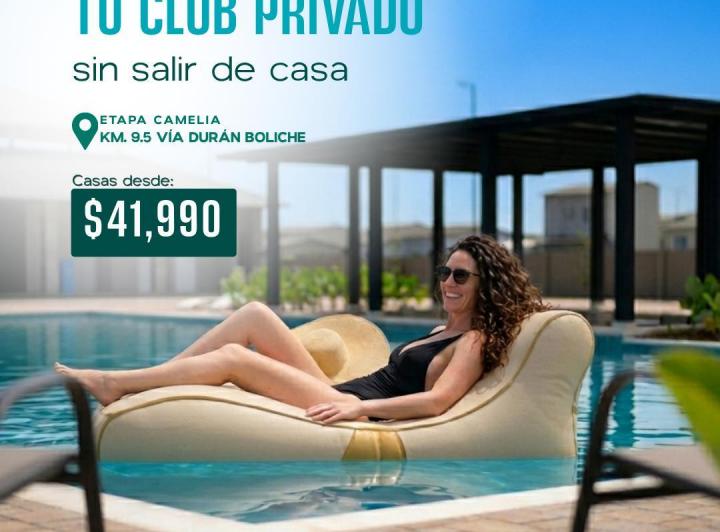 Proyecto horizontal , Durán · Urbanización Durán City Segura Privada. Casas Desde $41990