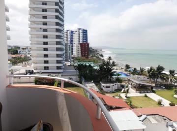 BALCÓN CON HERMOSA VISTA AL MAR · Vendo Remate Departamento Amoblado - Venta - Tonsupa - Porto Vitoria