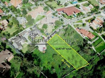 Terreno / Lote · 1147m² · Terreno de Venta en Cumbayá 1.147 m² en La Urbanización Portal de Cumbayá