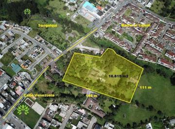 Terreno / Lote · 16815m² · Venta de Terreno Sangolquí de 16.815 m², Lote Mínimo 300 m².