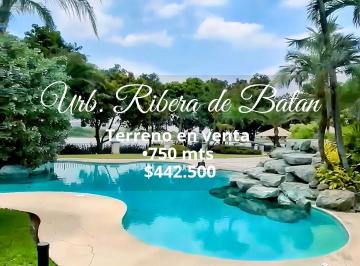 Terreno / Lote , Guayaquil · Urb. Ribera de Batan Amplio Terreno de Venta