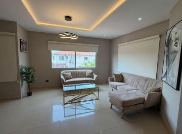 Departamento de 3 habitaciones, Guayaquil · En Alquiler Dpto Amoblado, Urb. Central Park, Km.2.5, Sector Uees - Samoborondon, 147 m²