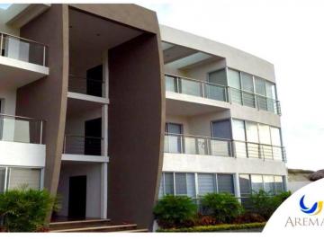 Departamento de 3 habitaciones, Punta Blanca · Venta Dpto. 125 m² Punta Blanca, Prov. de Sta. Elena, con Vista Al Mar Amoblado.