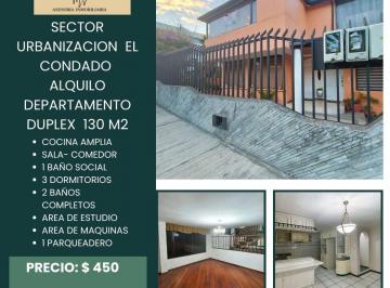 Departamento de 3 habitaciones, Quito · Urb El Condado Alquilo Departamento de 3 Dorm. 150 m²